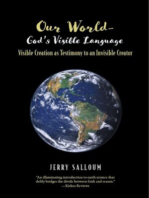 cover image of Our World-God's Visible Language